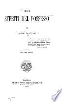 Degli effetti del possesso