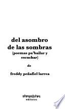 Del asombro de las sombras