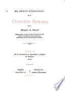 Del aspecto internacional de la cuestión romana