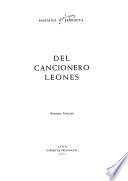 Del cancionero leonés