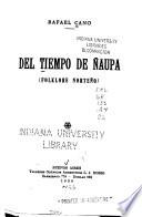Del tiempo de ñaupa