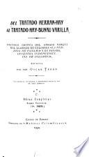 Del tratado Herrán-Hay al tratado Hay-Bunau Varilla
