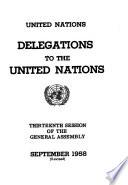 Delegations to the United Nations