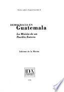 Democracia en Guatemala