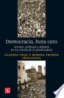 Democracia, hora cero