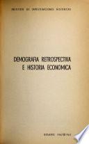 Demografía retrospectiva e historia económica