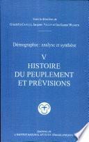 Démographie : analyse et synthèse