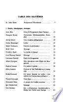 Denis de Rougemont, l'écrivain, l'Européen