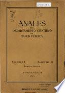 Departmento Cientifico de Salud Publica. Anales