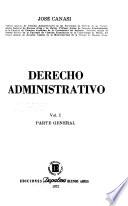 Derecho administrativo: Parte general