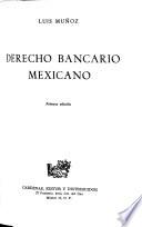 Derecho bancario mexicano