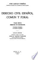 Derecho civil español, comun y foral