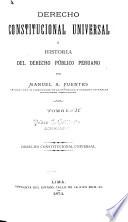 Derecho constitucional universal é historia del derecho público peruano