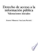 Derecho de acceso a la información pública