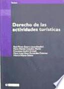 Derecho de las actividades turísticas