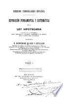 Derecho immobiliario espanol