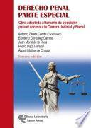 Derecho Penal. Parte especial. 3ª edición
