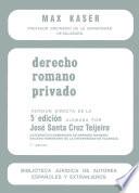 Derecho romano privado