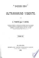 Derecho ultramarino vigente