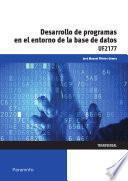 Desarrollo de programas en el entorno de la base de datos