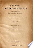 Descubrimiento del rio de Maranon, Clamado de las Amazonas hecho por la religion de S. Francisco