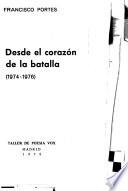 Desde el corazón de la batalla