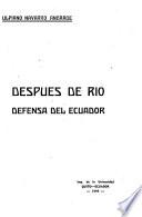 Después de Río