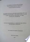 DETERMINACION DE UN METODO DE DESINFECCION Y UN MEDIO DE CULTIVO PARA LA MULTIPLICACION IN VITRO DE CAMI-CAMU (MYRCIARA DUBIA H.B.K. Mc VAUGH). CUTUGLAGUA, PICHINCHA