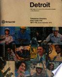 Detroit Telephone Directories