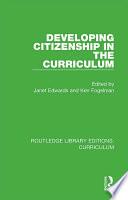 Developing Citizenship in the Curriculum