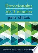 Devocionales de 3 Minutos Para Chicos