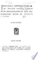 Dialogues of literary men. Dialogues of famous women. Miscellaneous dialogues