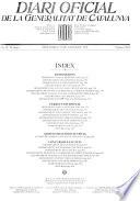 Diari oficial de la Generalitat de Catalunya