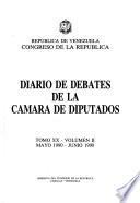 Diario de debates de la Cámara de Diputados