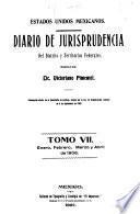 Diario de jurisprudencia del Distrito y territorios federales