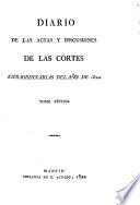 Diario de las actas y discusiones de las cortes