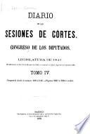 Diario de las Sesiones de Cortes, Congreso de los Diputados