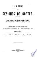 Diario de las Sesiones de Cortes, Congreso de los Diputados