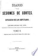 Diario de las Sesiones de Cortes, Congreso de los Diputados