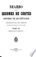 Diario de las Sesiones de Cortes, Congreso de los Diputados