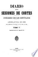 Diario de las Sesiones de Cortes, Congreso de los Diputados