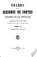 Diario de las Sesiones de Cortes, Congreso de los Diputados