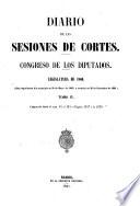 Diario de las Sesiones de Cortes, Congreso de los Diputados