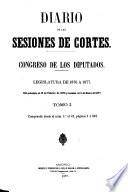 Diario de las Sesiones de Cortes, Congreso de los Diputados