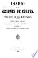 Diario de las Sesiones de Cortes, Congreso de los Diputados