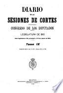 Diario de las Sesiones de Cortes, Congreso de los Diputados