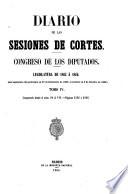Diario de las Sesiones de Cortes, Congreso de los Diputados