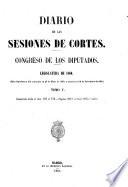 Diario de las Sesiones de Cortes, Congreso de los Diputados