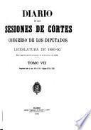 Diario de las Sesiones de Cortes, Congreso de los Diputados