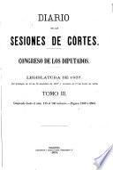 Diario de las Sesiones de Cortes, Congreso de los Diputados
